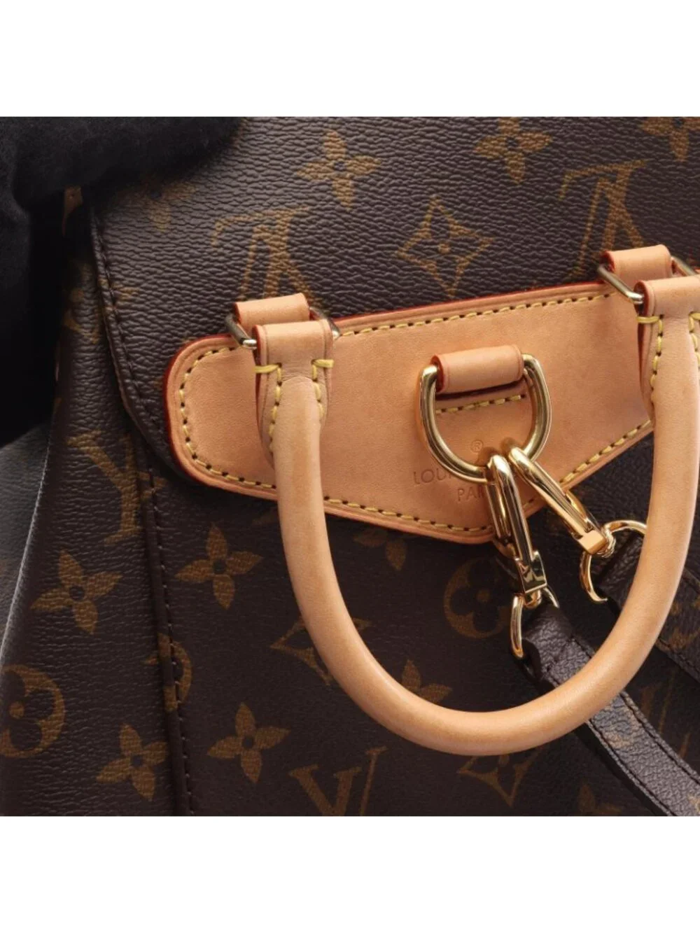 Louis Vuitton Backpack Montsouris PM Monogram Leather